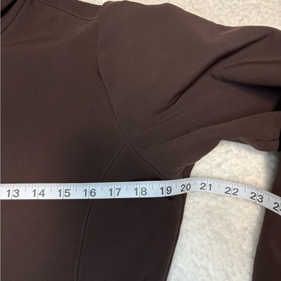 Patagonia Women Brown Long Au Train Fleece Coat - Picture 8 of 12